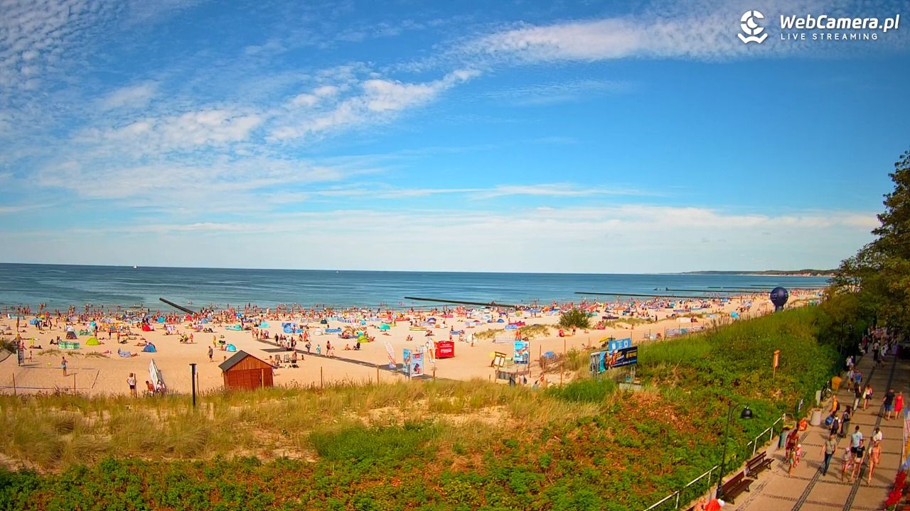 USTKA - widok na plażę - 09 sierpień 2026, 14:46