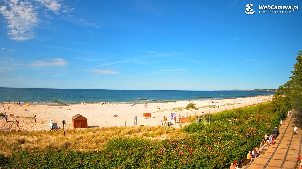 USTKA - widok na plażę - 24 czerwiec 2026, 17:11