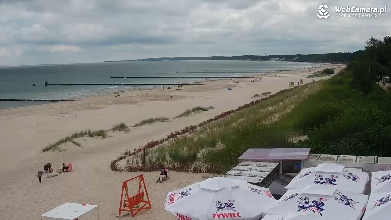 USTKA - widok na plażę - 01 sierpień 2025, 11:04