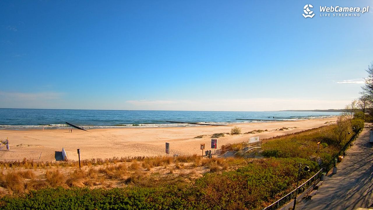 USTKA - widok na plażę - 09 maj 2026, 08:11