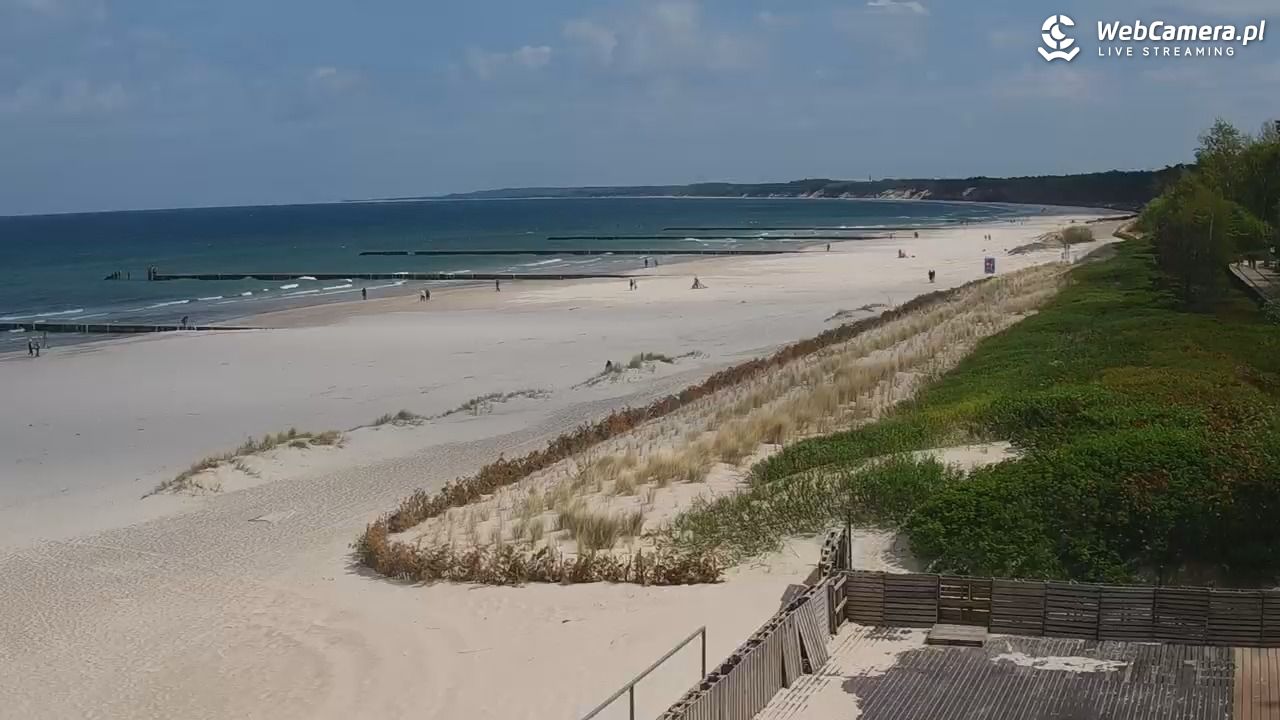 USTKA - widok na plażę - 13 maj 2025, 12:16