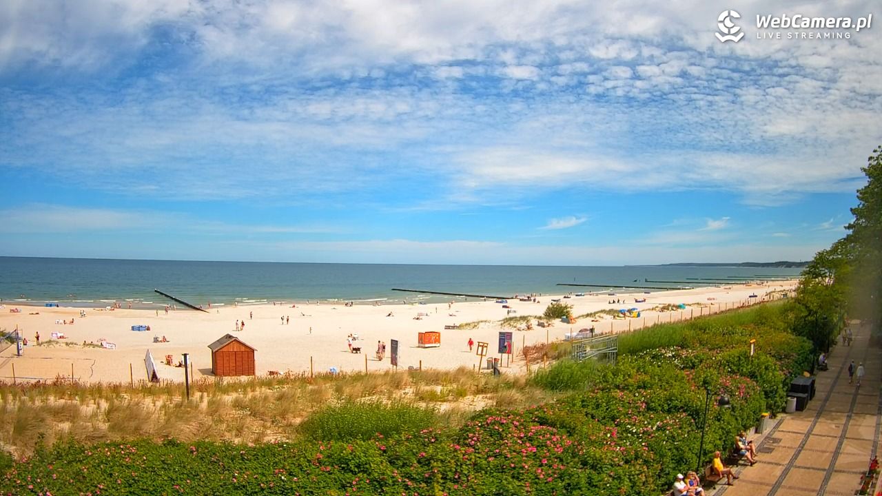 USTKA - widok na plażę - 24 czerwiec 2026, 11:37