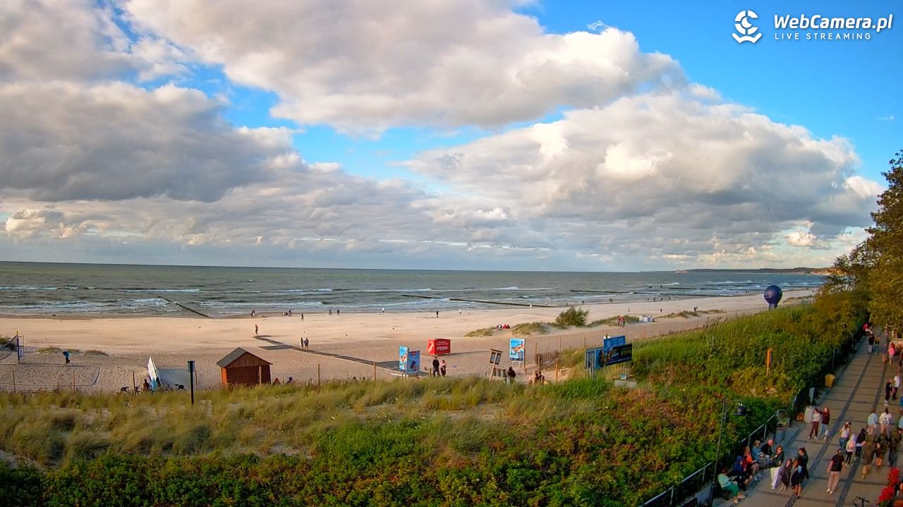 USTKA - widok na plażę - 07 sierpień 2026, 18:32