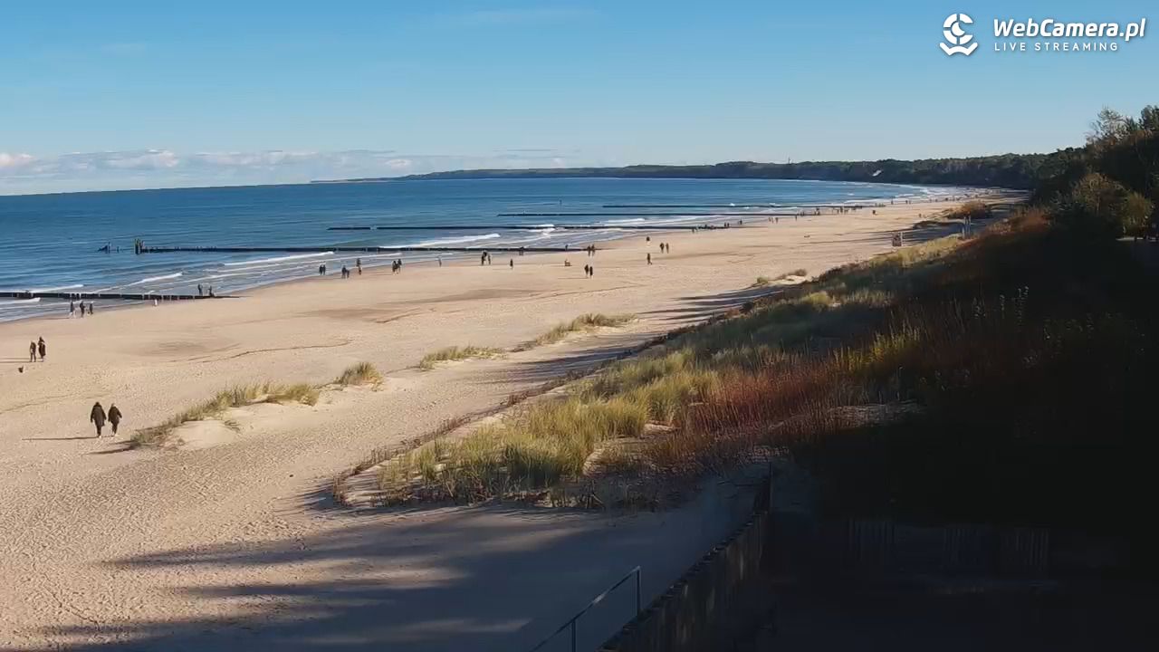 USTKA - widok na plażę - 19 październik 2025, 11:23
