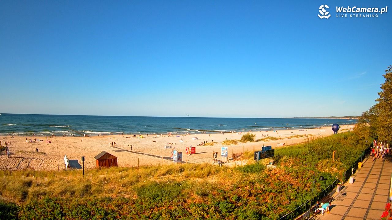 USTKA - widok na plażę - 08 sierpień 2026, 17:48