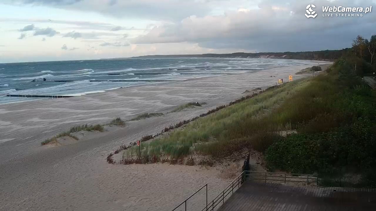 USTKA - widok na plażę - 17 wresień 2025, 18:34