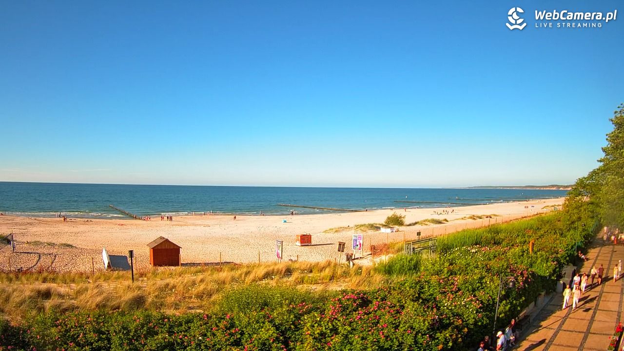 USTKA - widok na plażę - 23 czerwiec 2026, 18:44