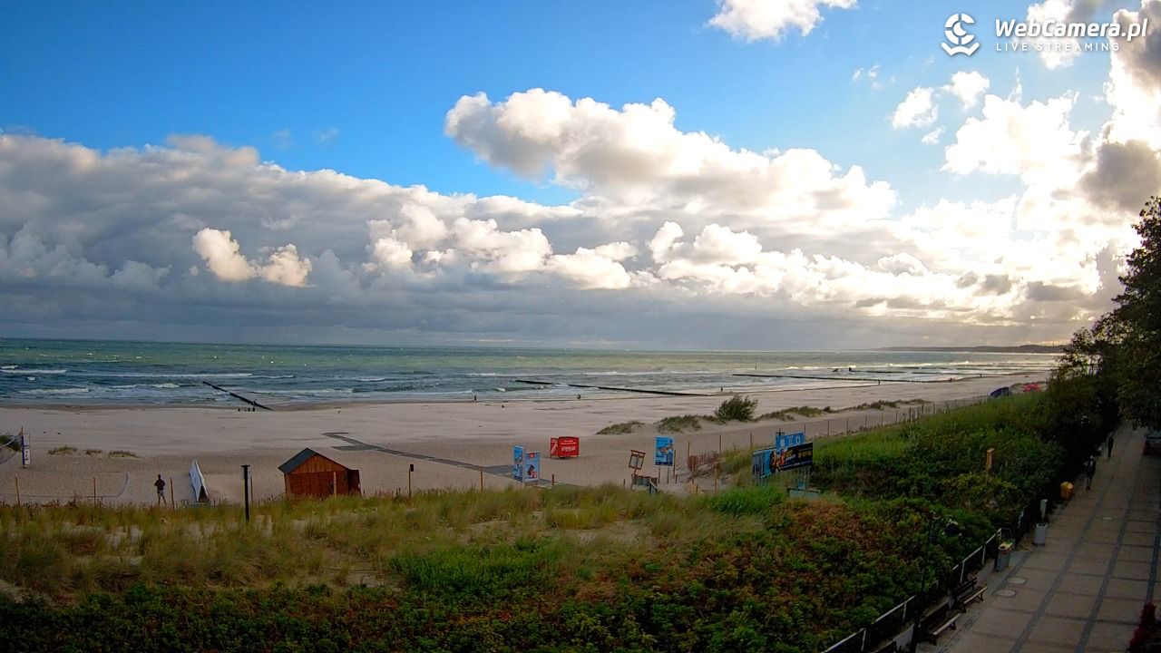 USTKA - widok na plażę - 07 sierpień 2026, 07:51