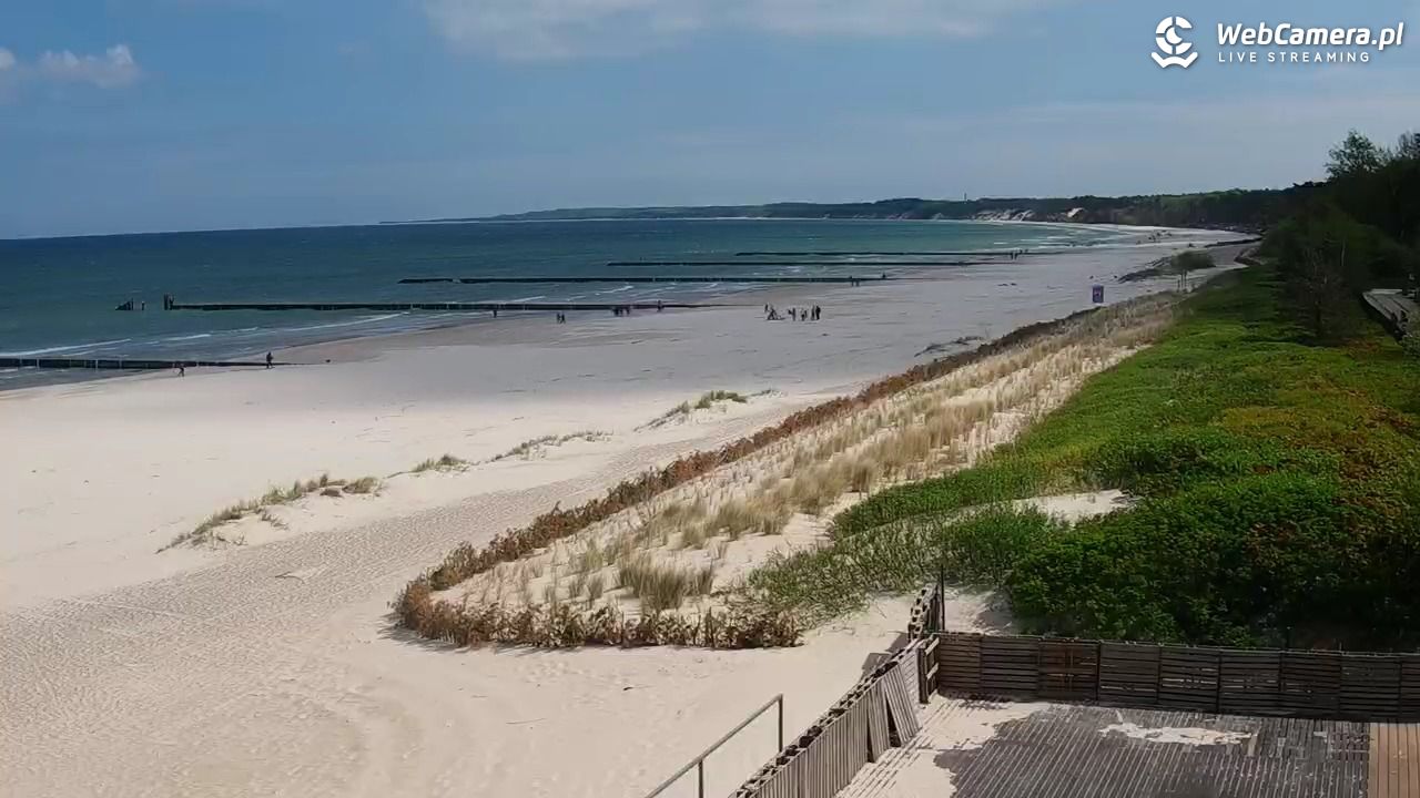 USTKA - widok na plażę - 13 maj 2025, 11:23