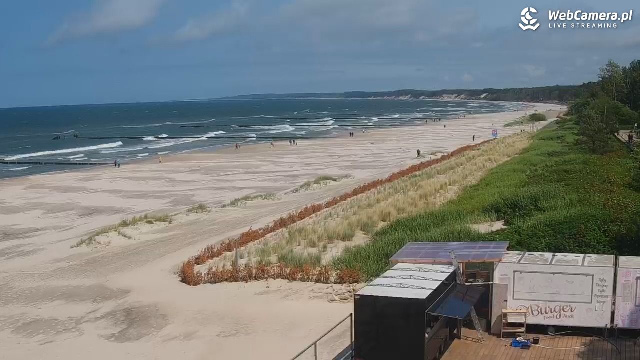 USTKA - widok na plażę - 11 czerwiec 2025, 14:12