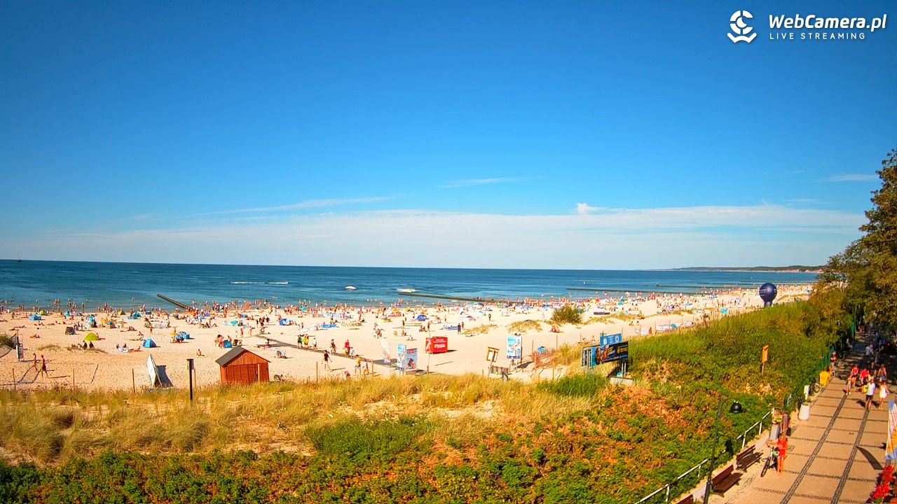 USTKA - widok na plażę - 09 sierpień 2026, 16:13