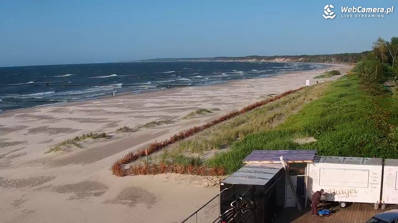USTKA - widok na plażę - 11 czerwiec 2025, 18:54