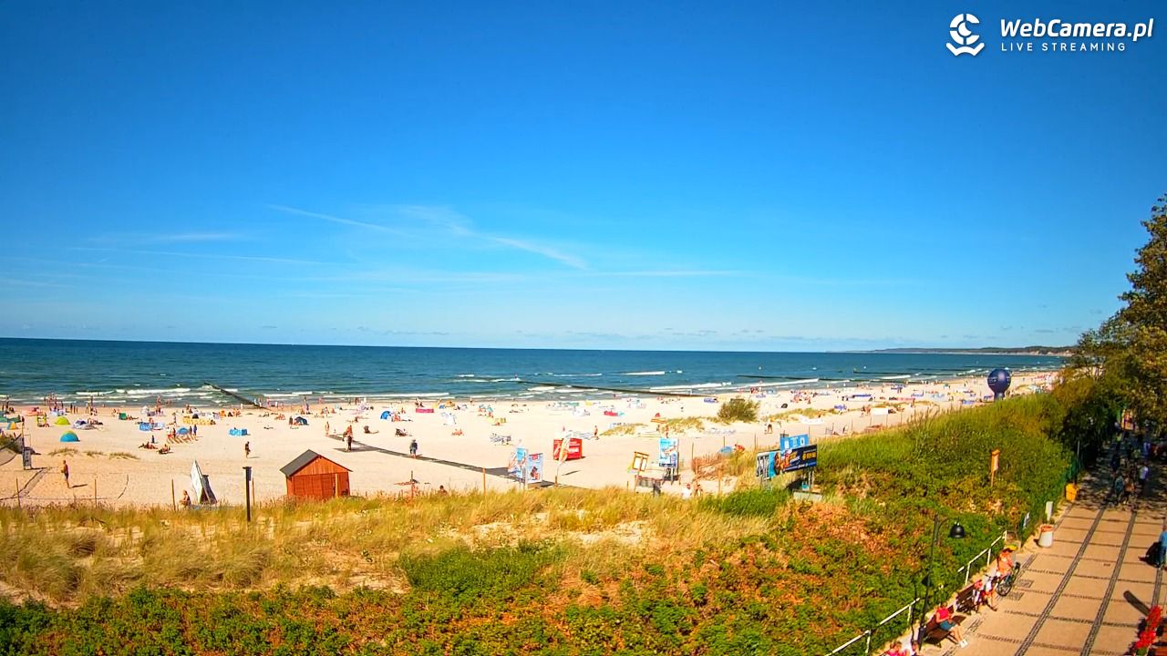 USTKA - widok na plażę - 08 sierpień 2026, 15:09