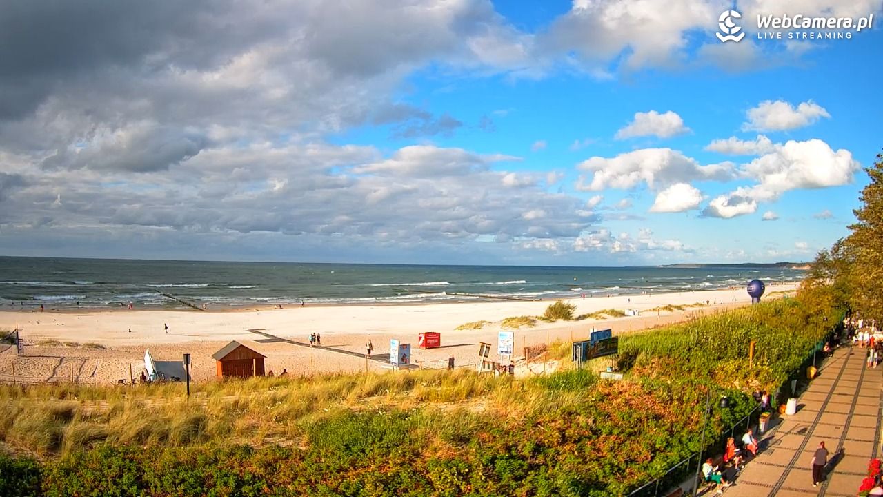 USTKA - widok na plażę - 07 sierpień 2026, 18:16