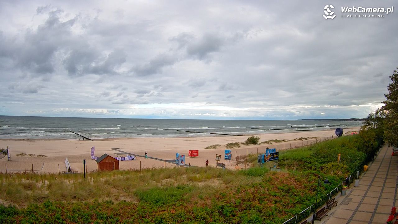 USTKA - widok na plażę - 07 sierpień 2026, 08:51
