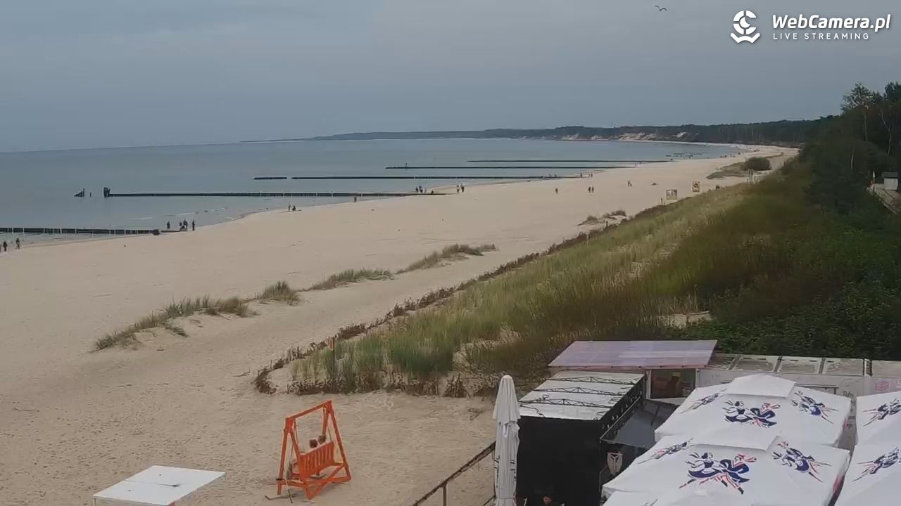 USTKA - widok na plażę - 14 wresień 2025, 17:07