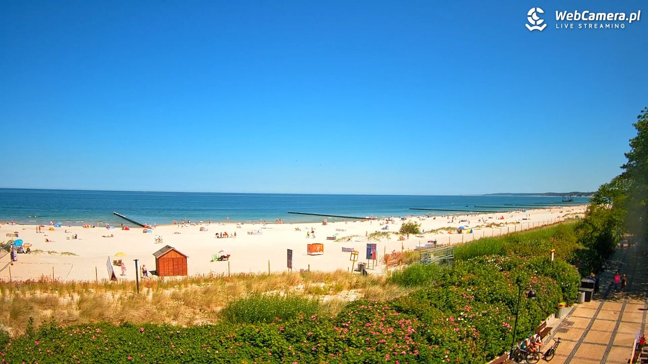 USTKA - widok na plażę - 25 czerwiec 2026, 12:18