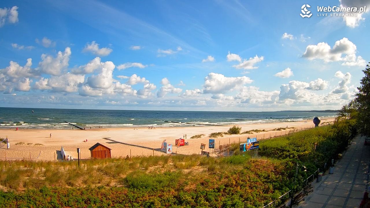 USTKA - widok na plażę - 08 sierpień 2026, 09:17