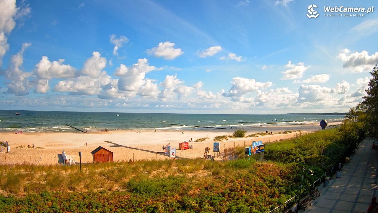 USTKA - widok na plażę - 08 sierpień 2026, 09:19