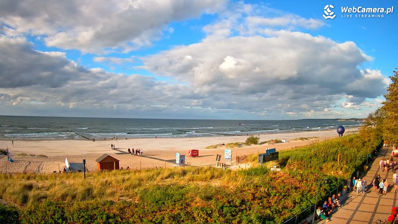 USTKA - widok na plażę - 07 sierpień 2026, 18:30