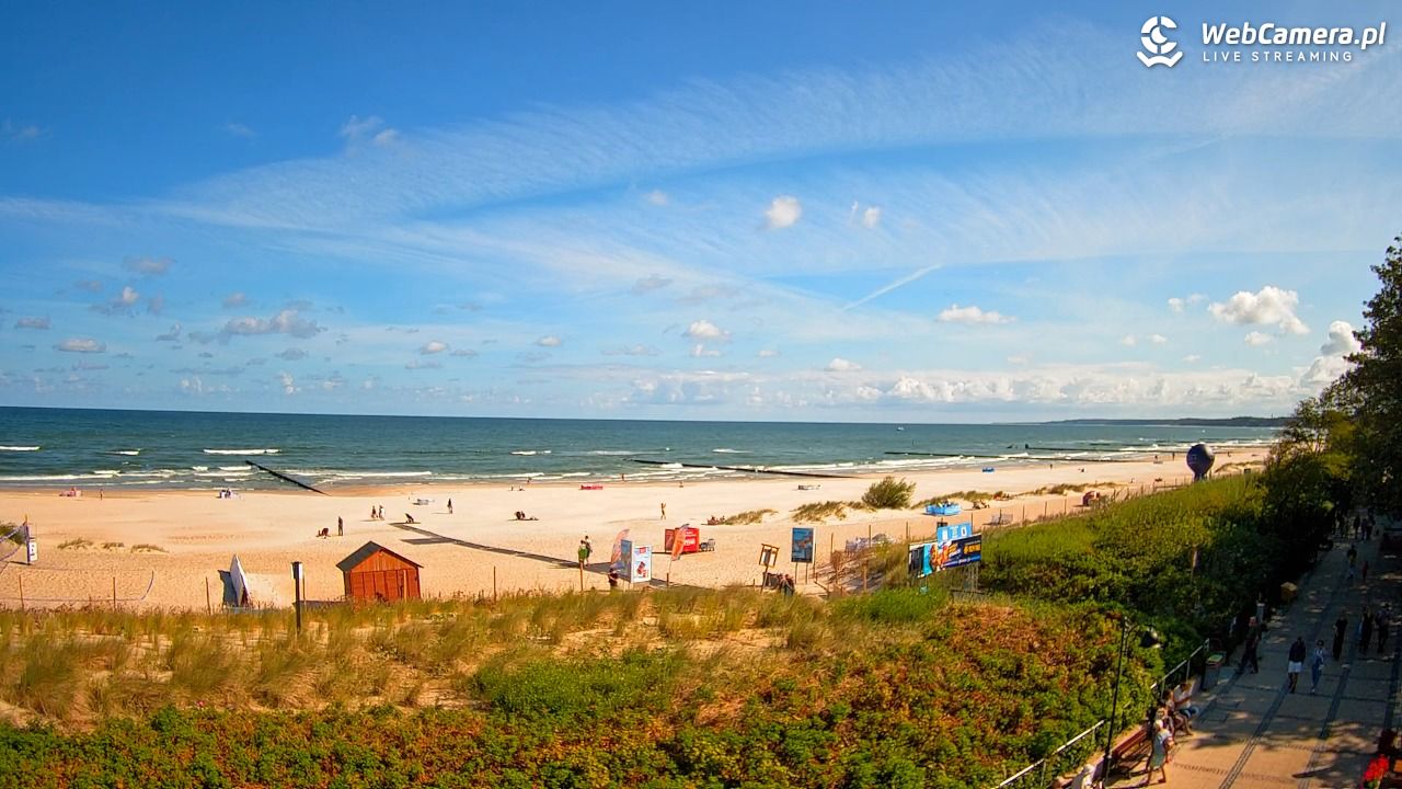 USTKA - widok na plażę - 08 sierpień 2026, 10:07
