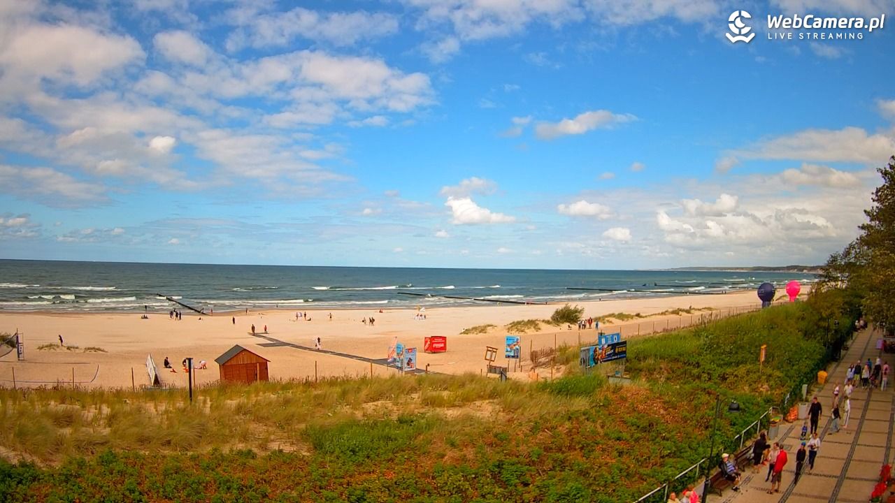 USTKA - widok na plażę - 07 sierpień 2026, 15:02