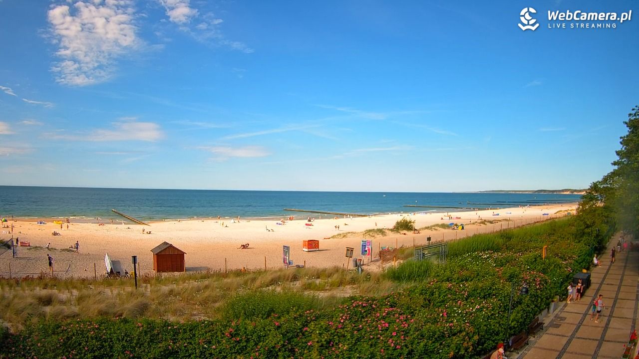 USTKA - widok na plażę - 24 czerwiec 2026, 17:13