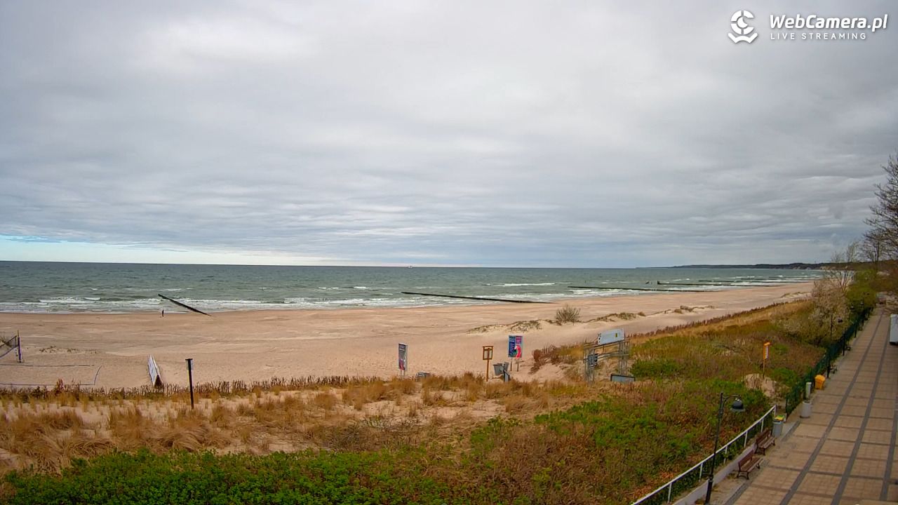 USTKA - widok na plażę - 07 maj 2026, 08:15