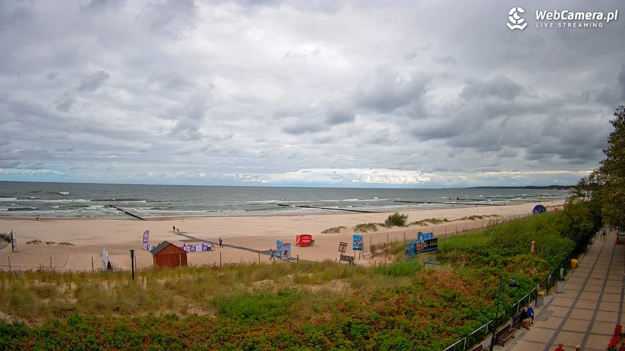 USTKA - widok na plażę - 07 sierpień 2026, 09:04