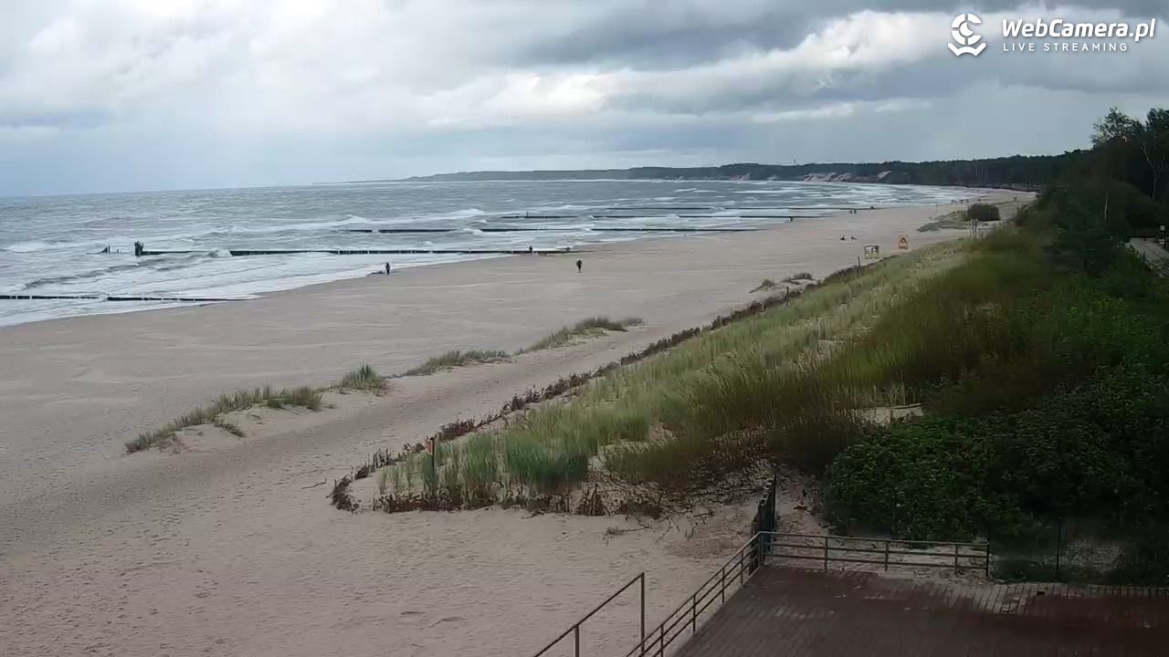 USTKA - widok na plażę - 17 wresień 2025, 15:31
