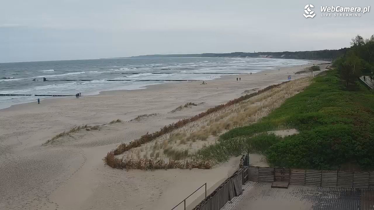 USTKA - widok na plażę - 16 maj 2025, 18:15