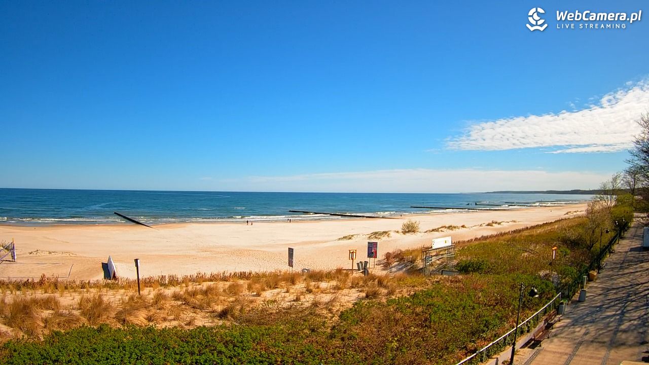 USTKA - widok na plażę - 09 maj 2026, 09:40