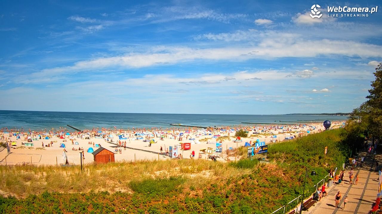 USTKA - widok na plażę - 09 sierpień 2026, 13:47