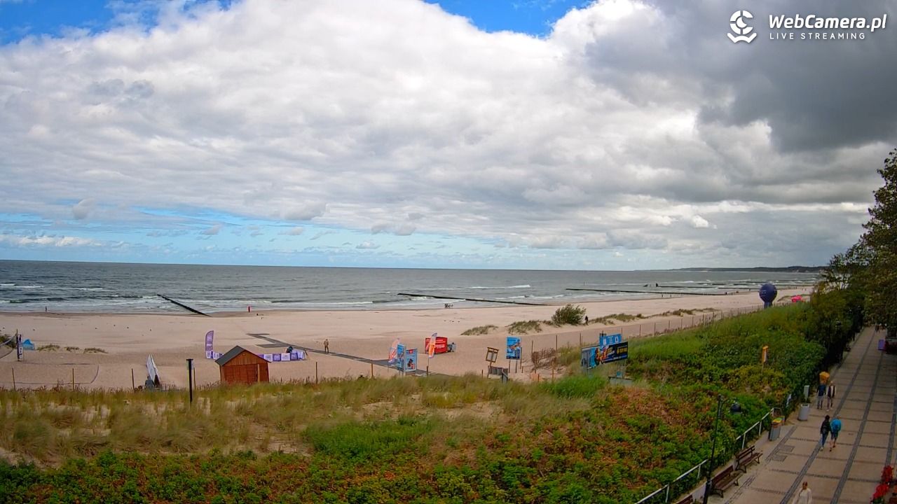 USTKA - widok na plażę - 07 sierpień 2026, 10:46