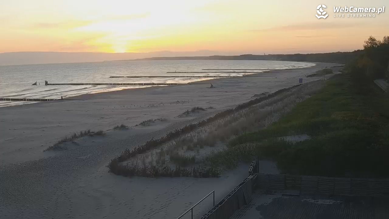 USTKA - widok na plażę - 14 maj 2025, 04:49