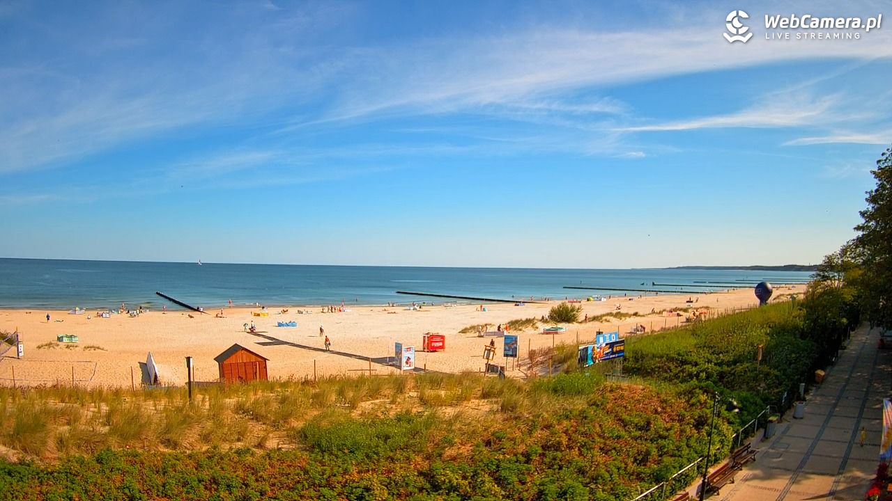 USTKA - widok na plażę - 09 sierpień 2026, 10:02