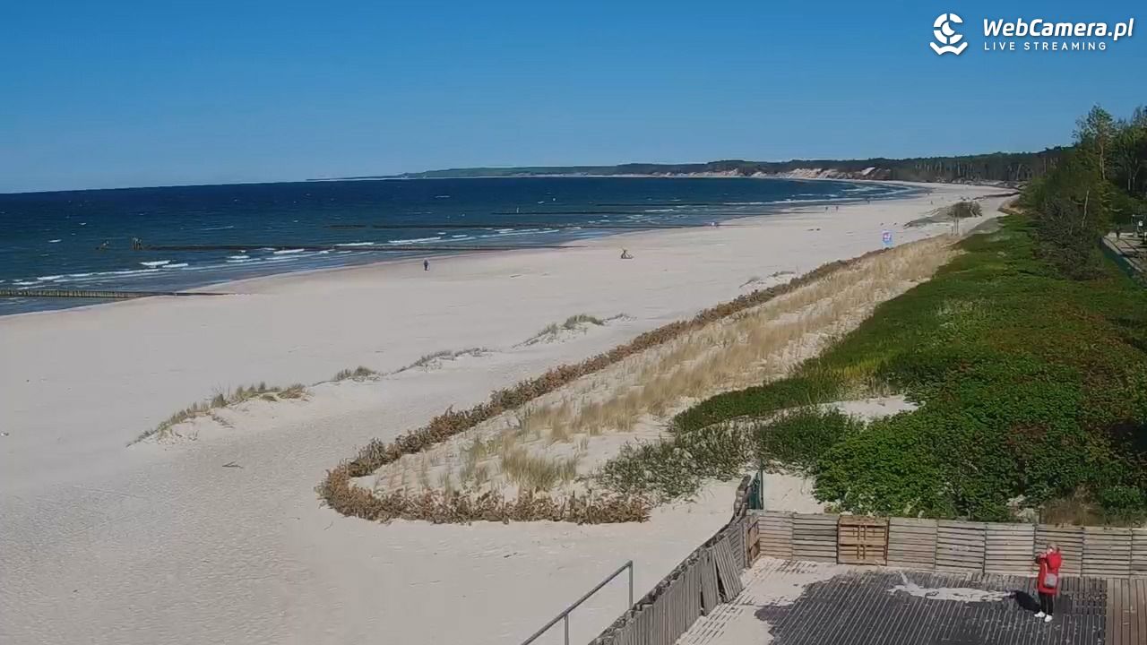 USTKA - widok na plażę - 12 maj 2025, 15:55