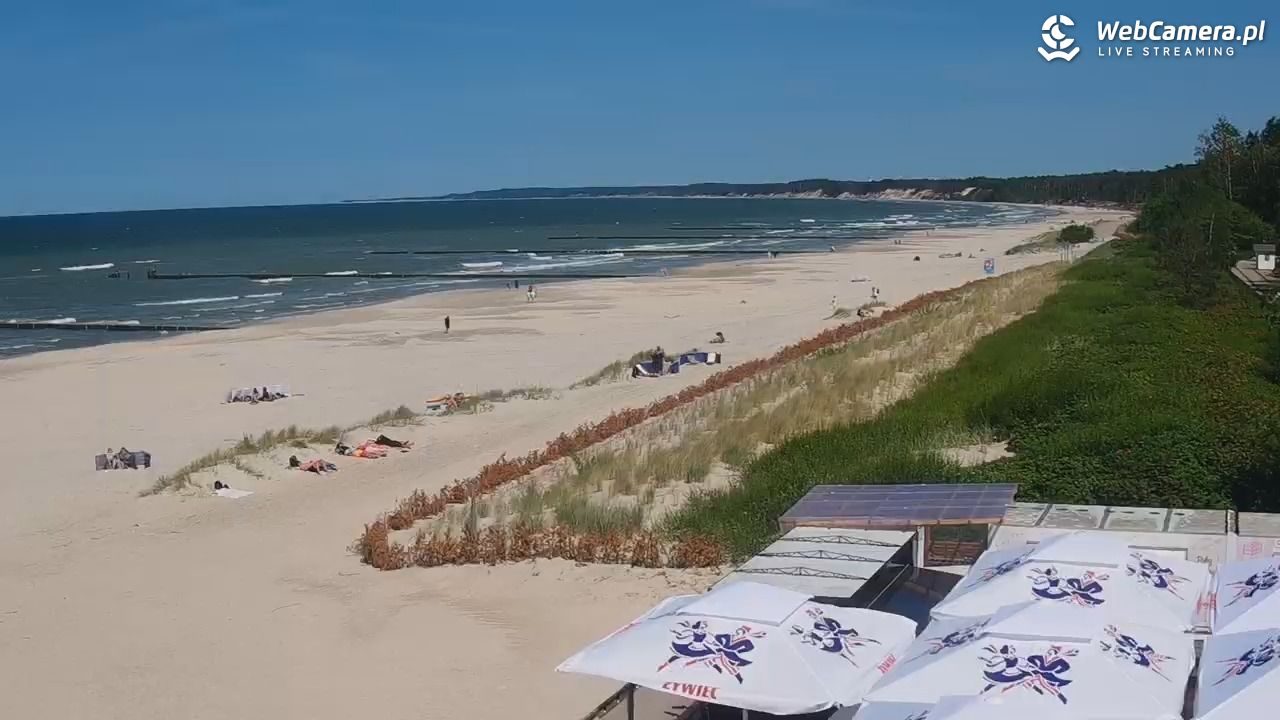 USTKA - widok na plażę - 13 czerwiec 2025, 14:51