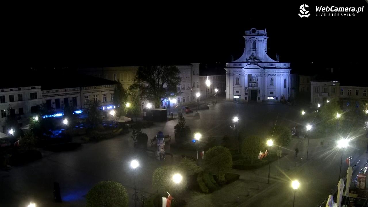 Wadowice - widok na rynek w 4K - 02 maj 2026, 22:01