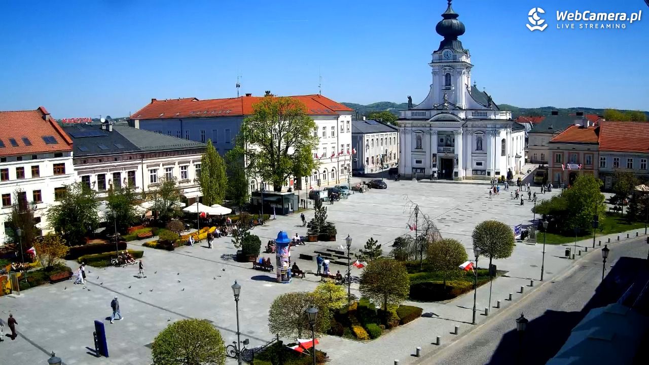 Wadowice - widok na rynek w 4K - 02 maj 2026, 12:27