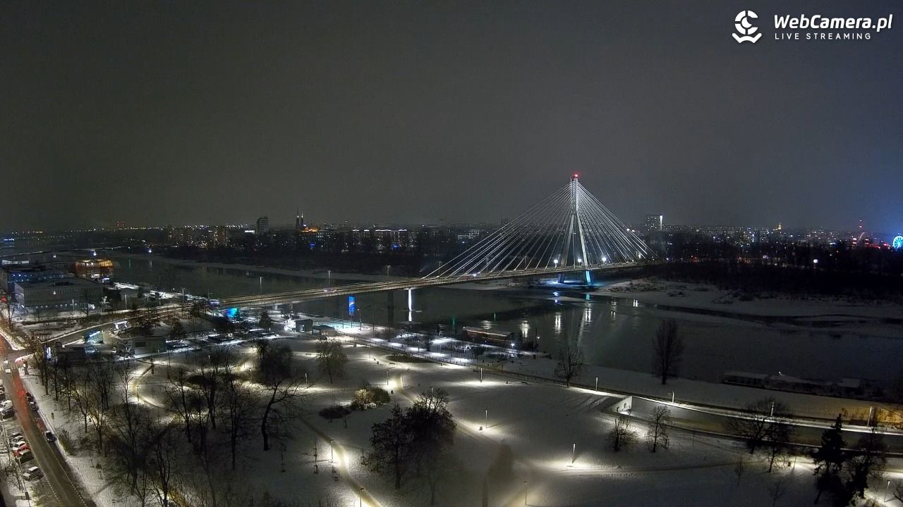 Warszawa - Most Świętokrzyski NOWOŚĆ - 25 styczeń 2026, 21:50