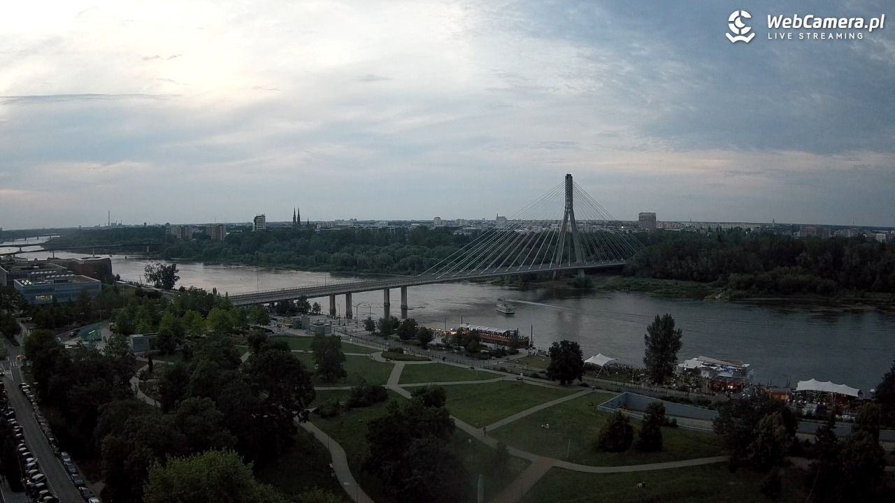 Warszawa - Most Świętokrzyski NOWOŚĆ - 21 czerwiec 2026, 20:51