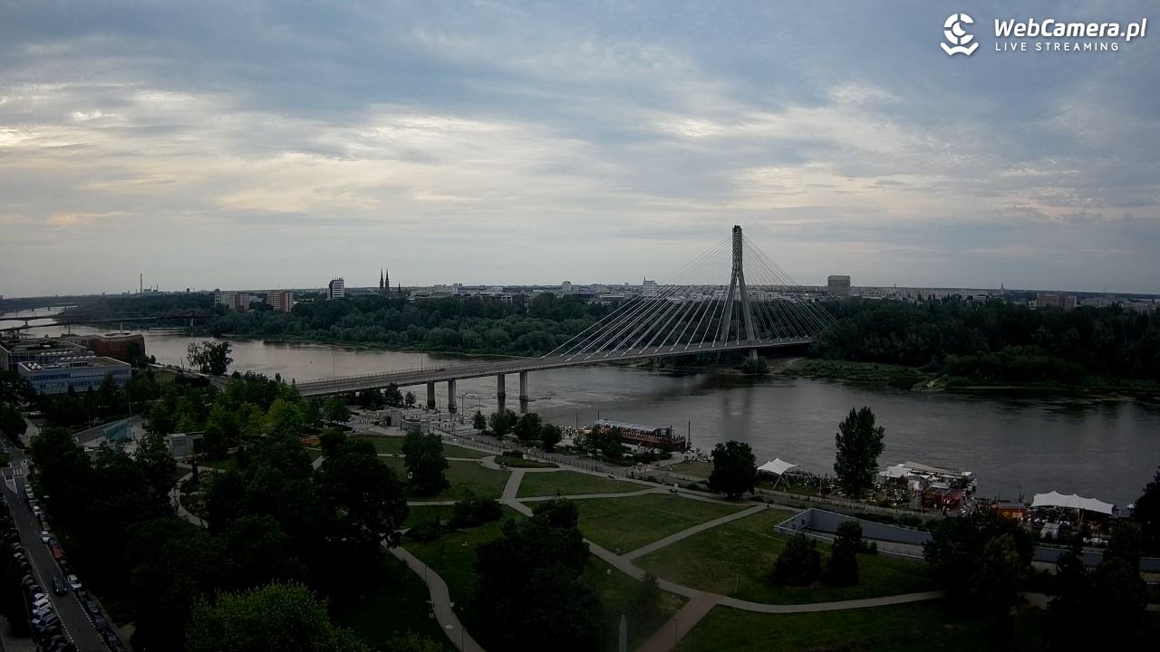 Warszawa - Most Świętokrzyski NOWOŚĆ - 21 czerwiec 2026, 20:17