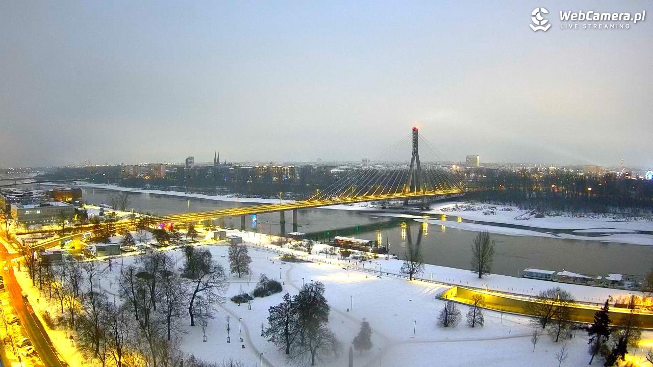 Warszawa - Most Świętokrzyski NOWOŚĆ - 25 styczeń 2026, 06:55