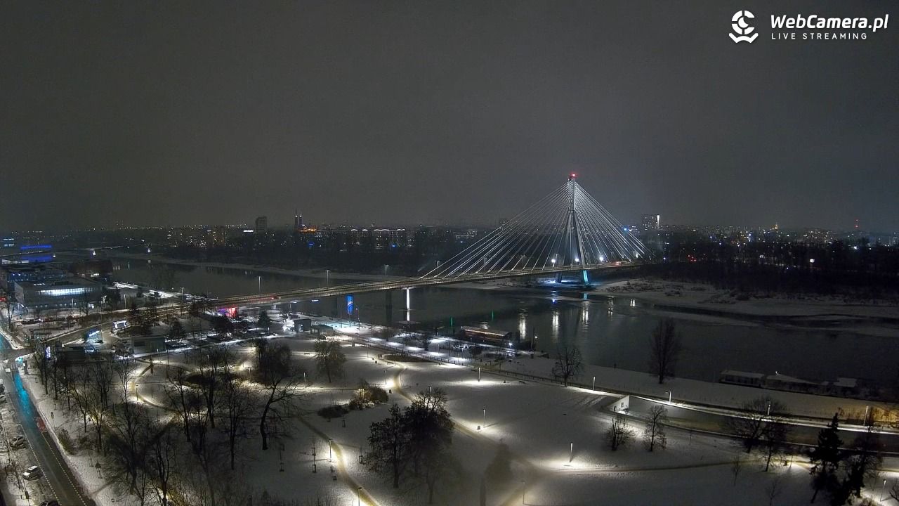 Warszawa - Most Świętokrzyski NOWOŚĆ - 26 styczeń 2026, 21:55