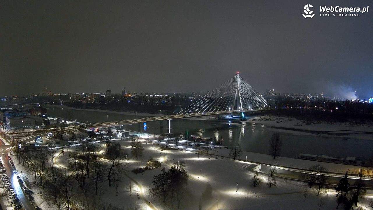 Warszawa - Most Świętokrzyski NOWOŚĆ - 25 styczeń 2026, 20:05