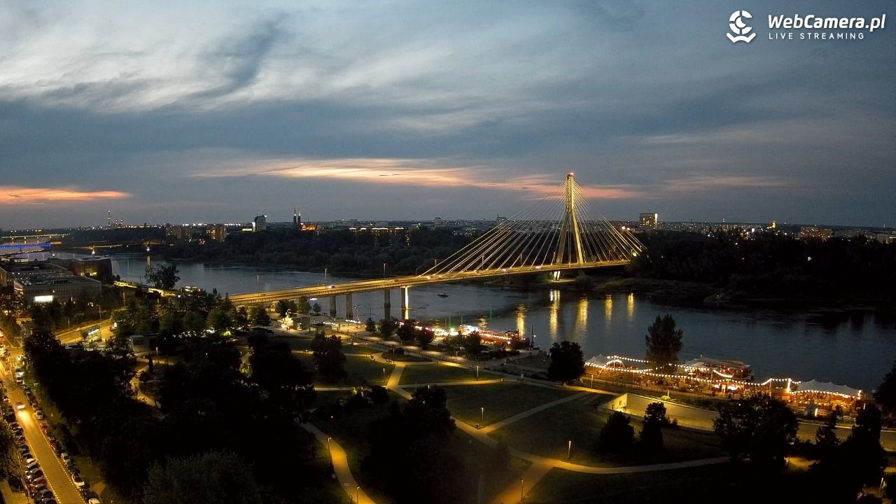 Warszawa - Most Świętokrzyski NOWOŚĆ - 21 czerwiec 2026, 21:49