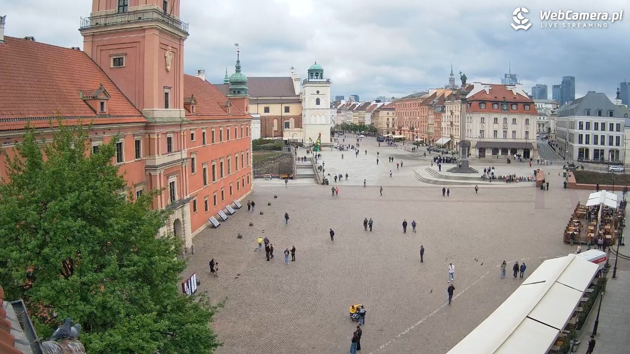 Warszawa - Plac Zamkowy 4K - 08 maj 2026, 12:19