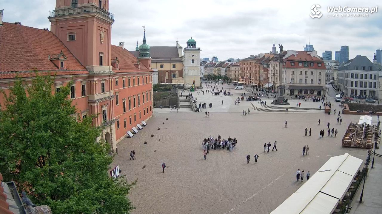 Warszawa - Plac Zamkowy 4K - 07 maj 2026, 14:34