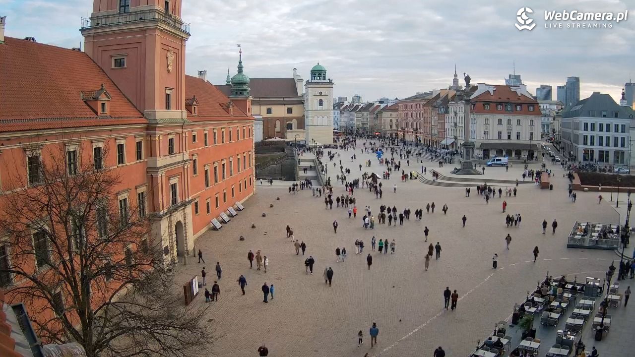 Warszawa - Plac Zamkowy 4K - 22 marzec 2026, 16:41